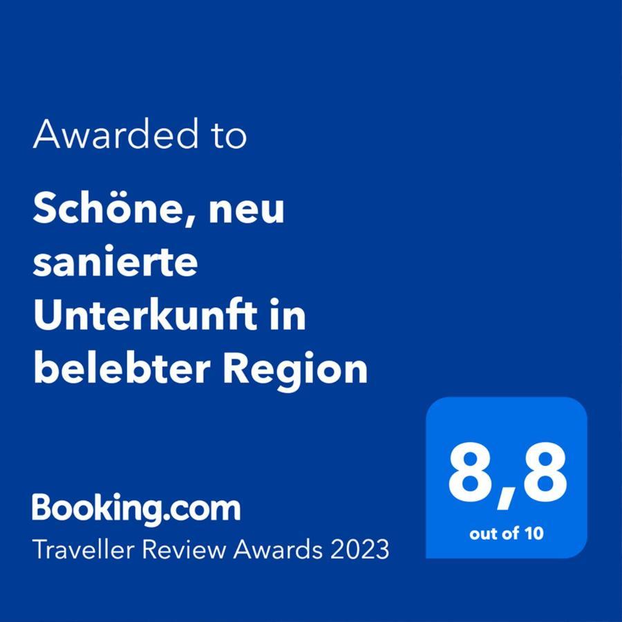 Schöne, Neu Sanierte Unterkunft In Belebter Region Apartment